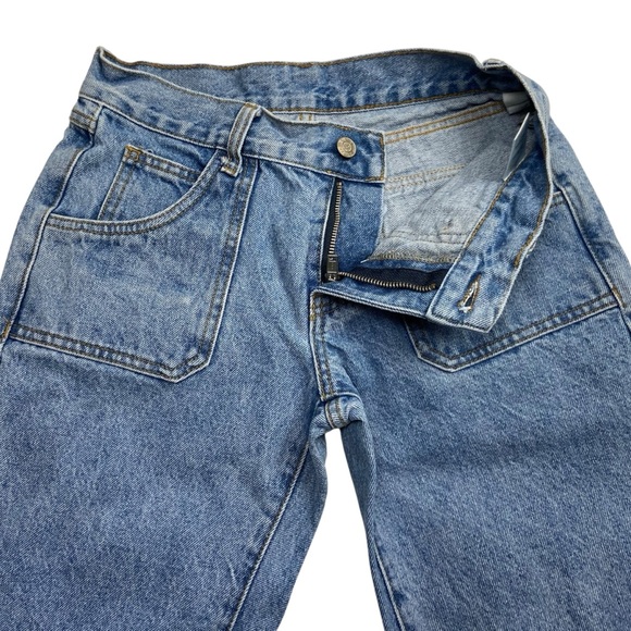 John Galt X Yellow Rat Bastard Wide Leg Flare Bootcut Jean Brandy Melville - Picture 3 of 16